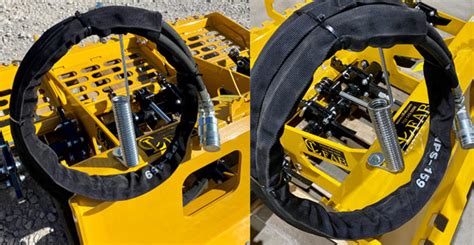 skid steer hose saver|skid steer attachment hydraulic hose.